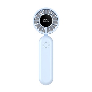 Ventilador Portátil Recargable de 1200mAh, Plegable, de 5 Velocidades, USB, para Uso en Exteriores e Interiores, en Caja, Regalo para Estudiantes - Product Image 1