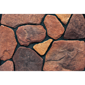 中国人工文化国瓦礫石内部と外壁クラッディングパネル石庭暖炉装飾 - Product Image 5