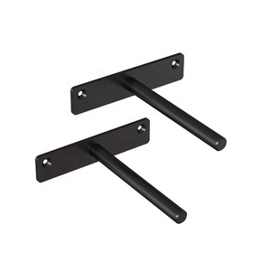 Soportes de Pared <span class=keywords><strong>para</strong></span> Estantes, Soporte Invisible <span class=keywords><strong>para</strong></span> Estantes de Tubo, Estantes Flotantes de Hierro Montados en la Pared, Soporte Invisible <span class=keywords><strong>para</strong></span> Estantes - Product Image 3