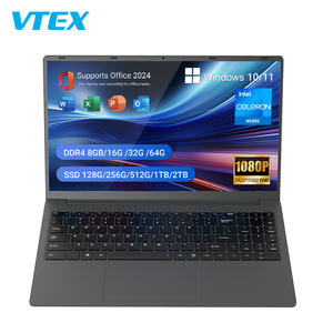 Ordinateur portable en plastique mince 15.6 "I3/I7/I9 ordinateur LED clavier rétro-éclairé WiFi BT4.2 fonction complète type-c bureau bureau ordinateur portable d'affaires - Product Image 2