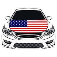 Drapeau publicitaire personnalisé à bas prix avec logo, bannière pour capot de voiture, housse de capot de voiture personnalisée