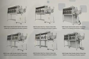 Lab2000両面4ステーション移行型キャビン水・酸素グローブボックス（RV12真空ポンプ付き） - Product Image 5