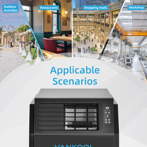 Climatiseur Portable Commercial Extérieur 18000-24000 BTU, Climatiseur Industriel Mobile à Double Tuyau, Climatiseur AC Portable - Product Image 3