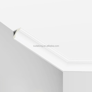 Moulures <span class=keywords><strong>de</strong></span> <span class=keywords><strong>plafond</strong></span> décoratives modernes <span class=keywords><strong>en</strong></span> <span class=keywords><strong>polystyrène</strong></span> écologique avec revêtement filmé, fourniture directe usine, pour usage hôtelier 5+ - Product Image 5