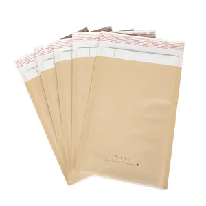 Creatrust-Bolsa de correo autoadhesiva personalizada, envío por correo, de burbujas de papel kraft, precio de fábrica