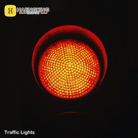 Feux de circulation LED rouge, jaune, vert, 12V, feux de croisement intelligents à haute luminosité