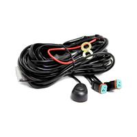 Kit de câblage électronique robuste 12AWG 12V personnalisé avec relais de puissance et fusible à lame pour accessoires de voiture, barres lumineuses LED et pods