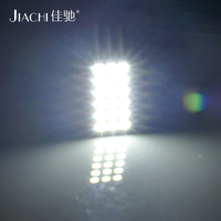JiaChi Usine Vente en Gros Auto Intérieur Led Voiture Lumière T10 W5W Festoon BA9S Adaptateur Toit Lecture Ampoule Lampe Super Lumineux 18SMD Puce