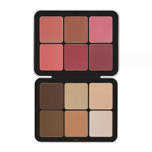 Private Label poro correttore ad alta definizione impermeabile copertura completa trucco Blush Bronzer contorno correttore Palette - Product Image 2