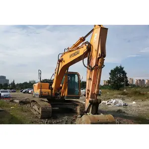 Hyundai R225LC-9T Used Earthmoving Excavation Construction Equipment Trencher Bucket Large Excavator