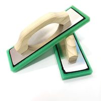 Outils pour plâtre et stuc, éponges à plâtre rouges ou vertes