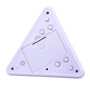 High Quality Triangular Lazy <strong>Alarm</strong> <strong>Clock</strong> LED Colorful Color-changing <strong>Alarm</strong> <strong>Clock</strong> - Product Image 6