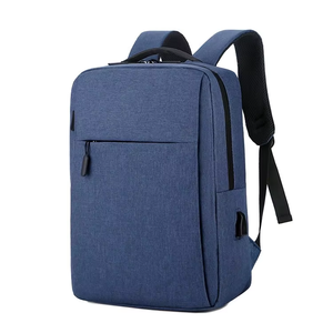 High Quality Custom Logo Grey <b>Stylish</b> <b>Waterproof</b> Oxford Polyester Lining Zipper Closure Unisex Large Capacity Laptop <b>Backpack</b> - Product Image 2