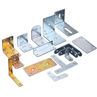 Factory Direct Großhandel Edelstahl Ecke Wand halterung Unterstützung für Tisch dreieck Bett Metall Stempel hohe Halterungen