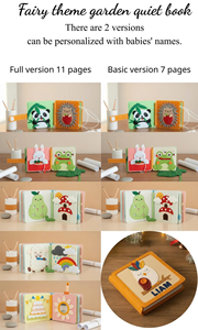 <span class=keywords><strong>Libro</strong></span> Sensoriale in Feltro Personalizzabile Ecologico per Natale, <span class=keywords><strong>Libro</strong></span> Montessori Silenzioso per Bambini - Product Image 5
