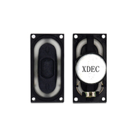 Pilote de haut-parleur de tablette Rectangle 20x40mm 8ohm 2.0w utilisé pour les téléphones portables et les ordinateurs portables