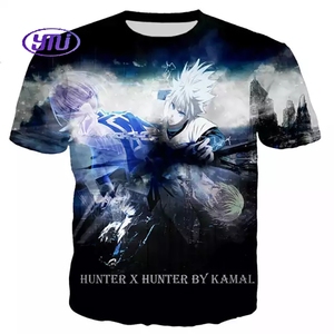 Nuova Collezione 2023: Magliette Anime <span class=keywords><strong>Hunter</strong></span> X <span class=keywords><strong>Hunter</strong></span> Personalizzabili, Manica Corta, Stile Giapponese, in Poliestere 190 Grammi - Product Image 6