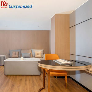 Muebles de dormitorio modernos e inteligentes para hoteles, juego de madera y metal a bajo precio, ahorro de espacio y estilo, inspirado en <span class=keywords><strong>Grand</strong></span> <span class=keywords><strong>Hyatt</strong></span> - Product Image 6