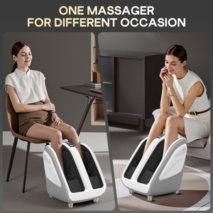 Masajeador de Pies Eléctrico Shiatsu Portátil con Calor, Compresión de Aire, Vibración y Función Musical para Aliviar el Dolor de Pies, Reflexología en Casa - Product Image 5