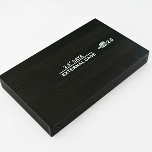 USB2.0 SATA External HDD Enclosure Case for 2.5'' SATA Hard Drive 1TB 12.5mm