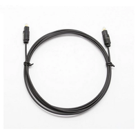 DHL 100pcs Haut-Parleur Câble Chiffre Audio Fréquence Haut-Parleur Fil Audio Cordon De Connexion Fibre Optique Fibre Câble Optique Audio Câble