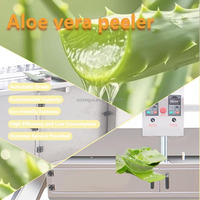 Automatische Peeling En Rand Om Volledige Gel Aloë Vera Speciale Schilmachine Te Behouden