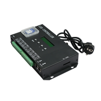 Controlador de Píxeles LED H807SA de 8 Puertos Artnet DMX a SPI, Compatible con Tarjeta SD, Consola DMX512, Iluminación de Escenario LED, Pista de Baile, Tira de Luces LED
