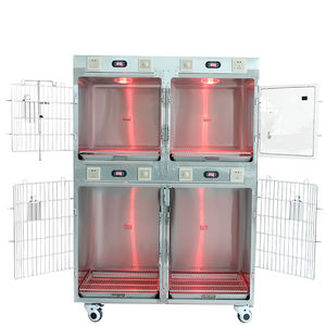 Fabrika satış paslanmaz çelik Pet terapi kafes veteriner hastane ve hayvan kliniği için kızılötesi fonksiyonu ile iyi fiyat hızlı teslimat - Product Image 5