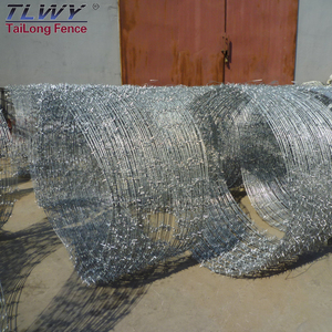 Cuộn dây thép gai mạ kẽm 500m tùy chỉnh, giá rẻ nhất, bảo vệ an toàn, dây thép gai - Product Image 3