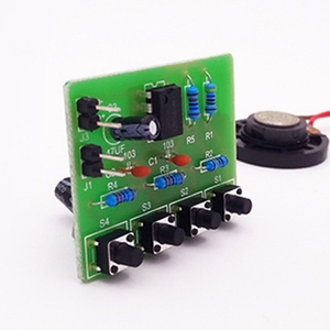 OKYN-G6216 DIY Electronic <b>Piano</b> Kit Solder Practice Learning Project with Plastic Case for Students - Product Image 3