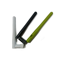 Antenne WiFi omnidirectionnelle personnalisée avec connecteur mâle SSMA 50 ohms, étanche pour extérieur