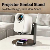 Support de projecteur pour home cinéma, support unilatéral, mini support de projecteur portable, support de table stable pour projecteur