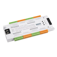 AIKEOU Contrôleur de lumières d'escalier LED 32 canaux avec capteur de mouvement PIR, intérieur 12V/24V, escalier automatique, marche d'escalier, 400W, 2 ans
