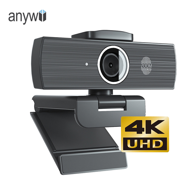 Auto Focus With Microphone 4K 30fps USB Webcam Driverless Webcam for Pc Windows Linux Android Mac