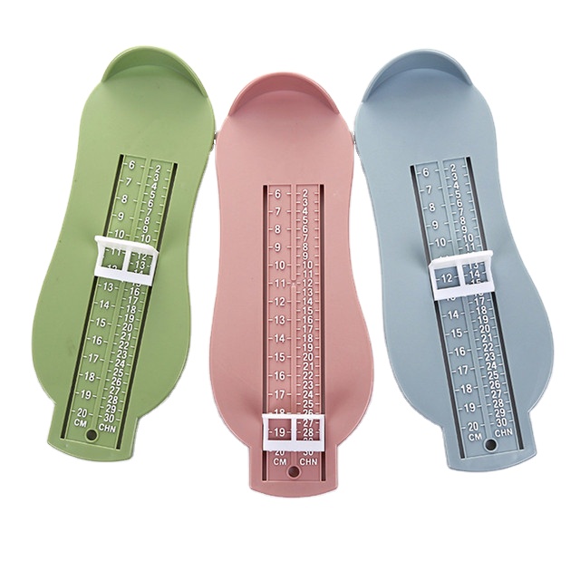 Foot Measure Gauge 3 Colors Baby Kid Foot Ruler Shoes Size Measuring Ruler Shoes Length Growing Foot Fitting Ruler Tool Measures