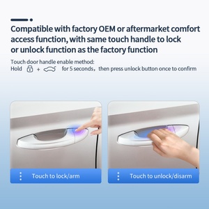 Kit d'entrée sans clé passive EASYGUARD Smart Key PKE compatible avec Benz avec bouton de démarrage OEM d'usine et accès confortable - Product Image 6