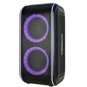Barre de son Étagère Théâtre Pratique Double 6.5 Pouces Bt PORTABLE LED BON MARCHÉ Lumière Batterie DJ Radio <span class=keywords><strong>FM</strong></span> AM Party Mini Audio Haut-Parleur - Product Image 6