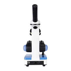 XSP-116RT Monocular Biological Microscope 8 LED Dual Light Source Manual Focus For Scientific Experiments And Biological - Product Image 4