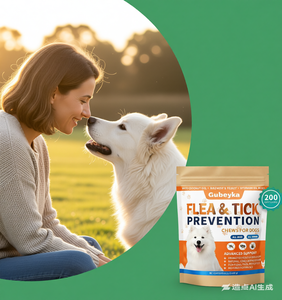 Friandises à mâcher souples OEM pour la prévention des puces et des <span class=keywords><strong>tiques</strong></span> chez les chiots, toutes races et tailles, soutien immunitaire naturel - Product Image 2