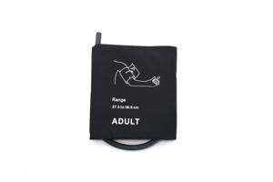 Двухтрубная Нейлоновая Манжета для взрослых, для измерения артериального давления, многоразовая бесцветная манжета 27,5-36,5 см - Product Image 3