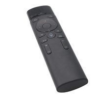 Télécommandes universelles simples personnalisées 2,4G BLE noires à haute brillance infrarouge LCD LED pour téléviseur