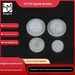 विशेष pctfe तरल कनेक्टर उच्च तापमान प्रतिरोधी स्थिर चिकित्सा सफेद <span class=keywords><strong>ptfe</strong></span> - Product Image 3