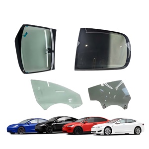 Orijinal yapılan çin araba aksesuarları 1466270-00-C ön arka L R kapı pencere camı cam Tesla modeli 3 Y S X için