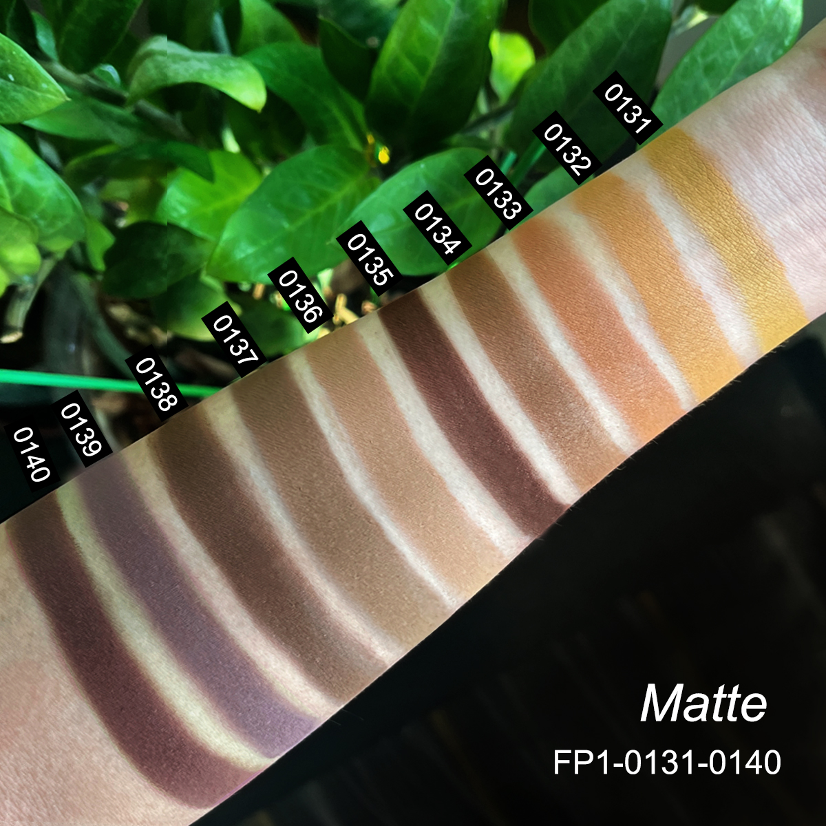 #14-liste de couleurs-palette de fard à paupières votre logo