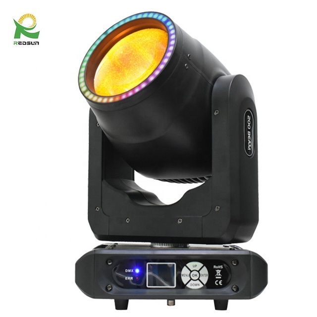 Redsun 200W Beam Moving Head Light Stage LIght Professional EXW Customized 200W Moving Head Light