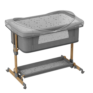 Culla a dondolo di lusso con <span class=keywords><strong>sponde</strong></span> pieghevoli, culla e box per neonati, per uso esterno, ospedaliero e per la pappa - Product Image 3