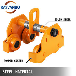 Kerekan Elektrik Manual 10 Ton Kualitas Tinggi Troli Dorong Tangan untuk Mengangkat Peralatan Kerekan - Product Image 2