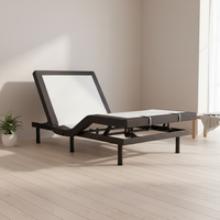 Base de lit réglable électrique RMT Motion avec fonction massage, cadre métallique, taille King-Size, pour lit électrique réglable (ne convient pas à la vente au détail)