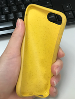 Paille de blé recycler 100% PLA étui de téléphone biodégradable écologique pour étui iPhone étui biodégradable