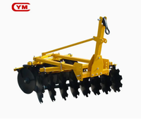 Herse à disques moyenne de type 1BJXS, nouvelle génération, avec roulement, pour tracteur Kubota, marque YCM, structure robuste, pour travaux lourds